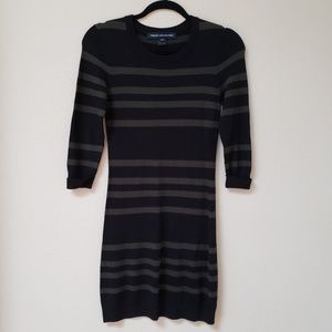 French Connection Striped Sweater Dress